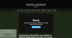 Desktop Screenshot of peterladkani.com